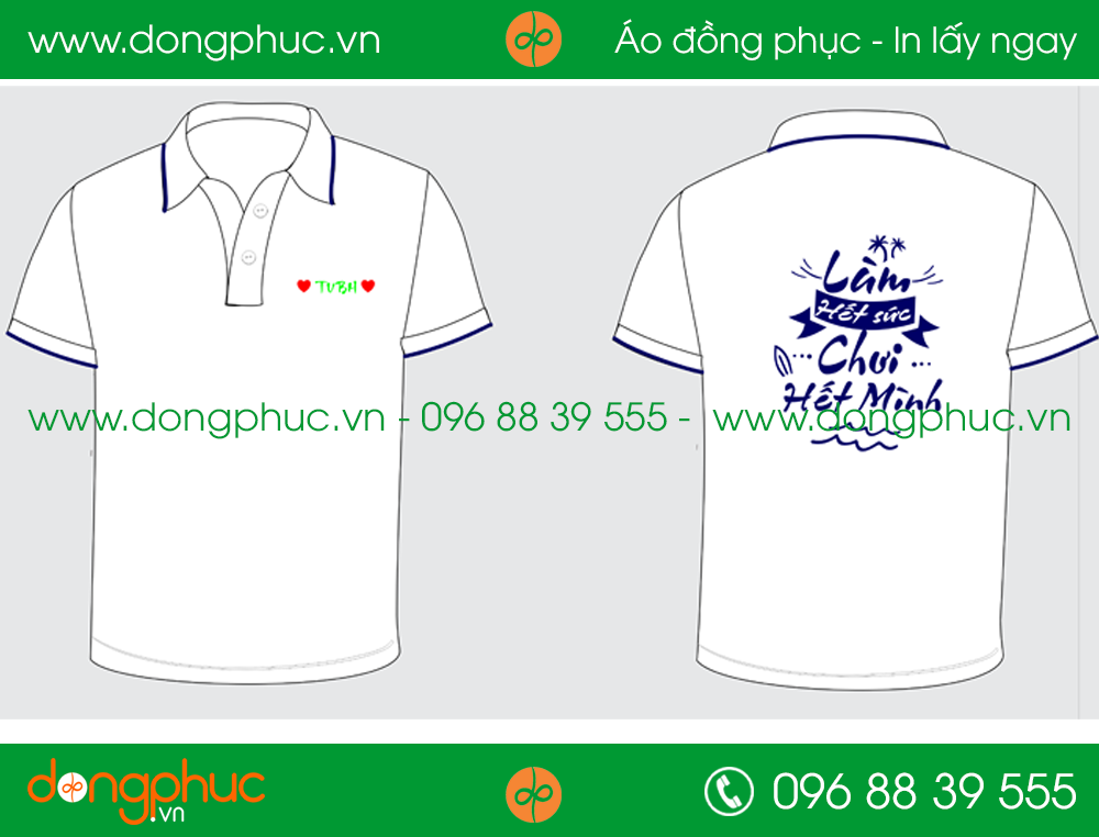 Áo phông đồng phục công ty TVBH